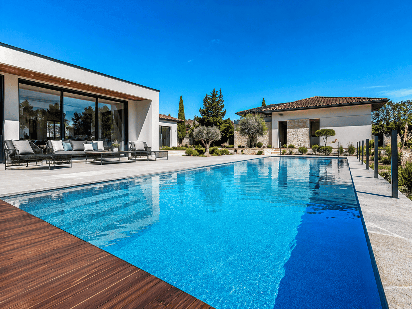 Piscina impermeabilizada en una vivienda de Alicante